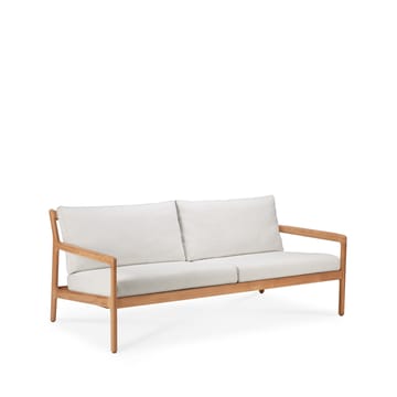 Jack outdoor sofa 2-seter teak - Off-white, teakstativ - Ethnicraft