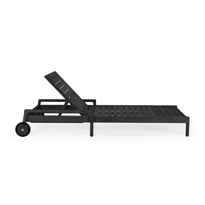 Jack outdoor solseng svartbeiset teak, Ekskl. pute Ethnicraft