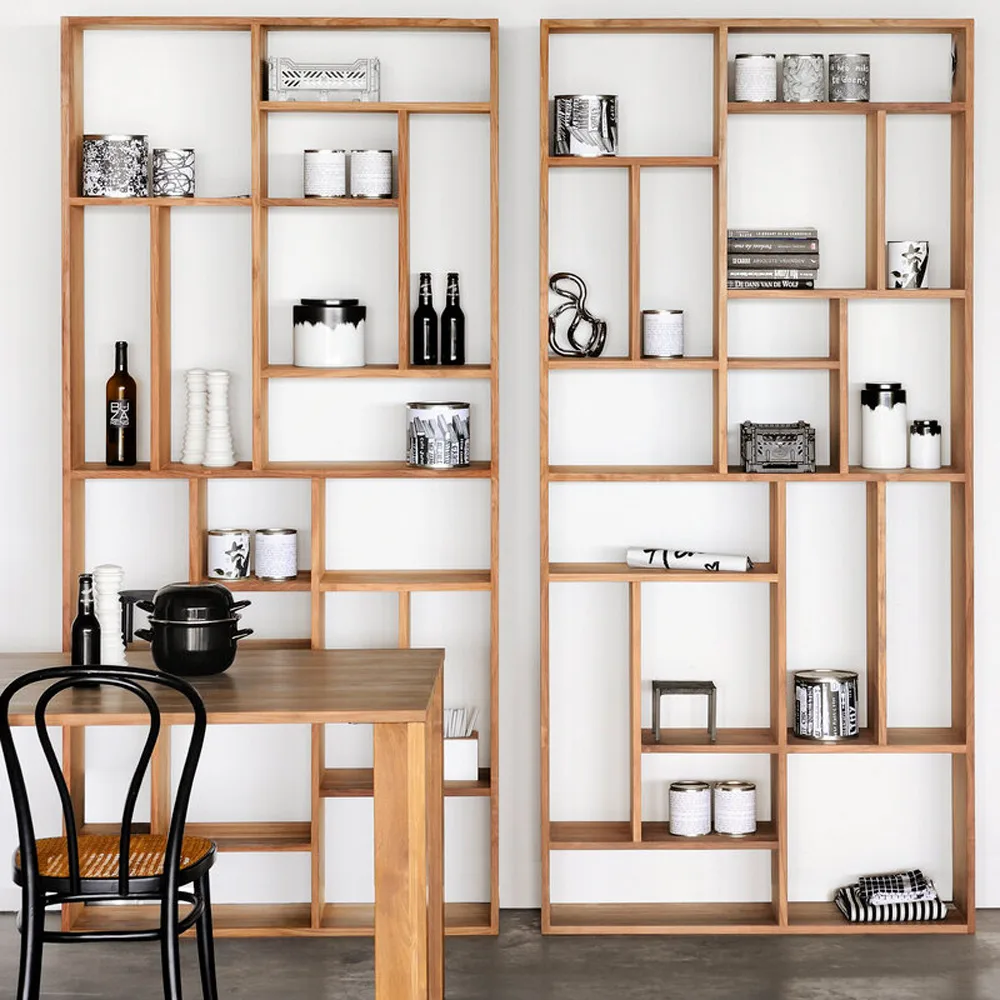 M Rack bokhylle stor, Teak Ethnicraft