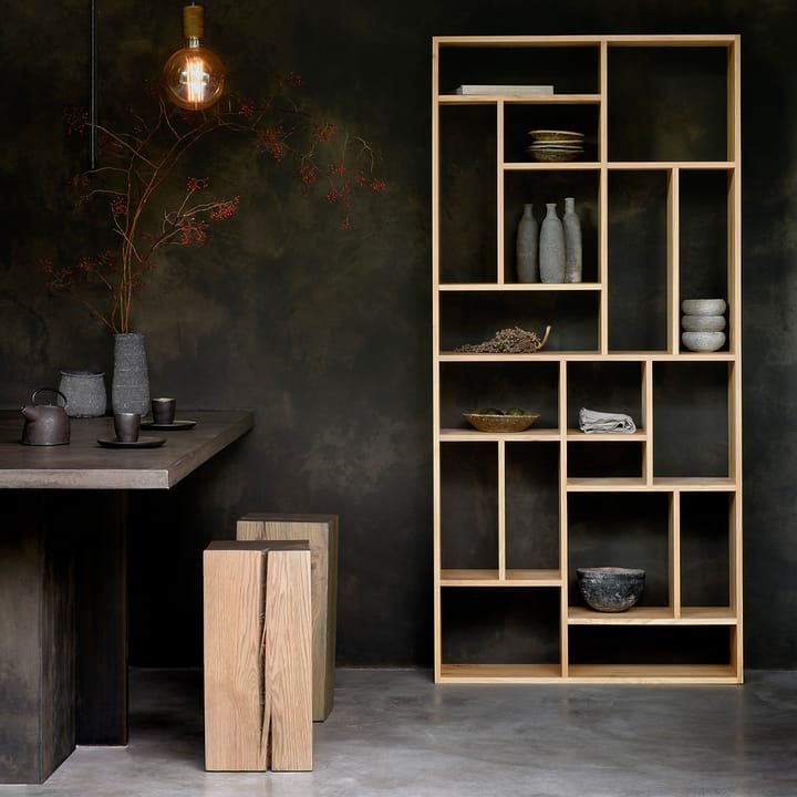 M Rack bokhylle stor, Teak Ethnicraft