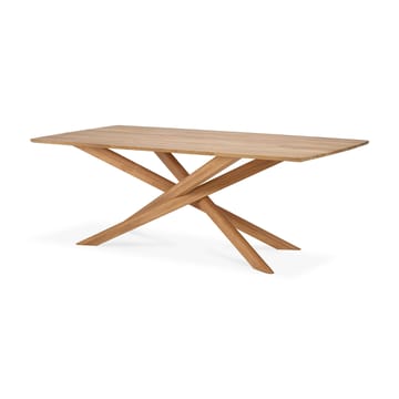 Mikado outdoor spisebord teak - 203 x 104 cm - Ethnicraft