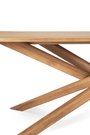 Mikado outdoor spisebord teak - 203 x 104 cm - Ethnicraft