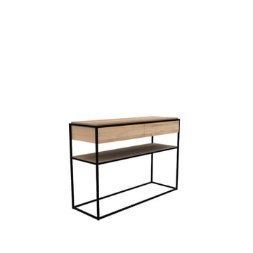 Monolit konsollbord 122 x 40 cm - Oak-Black - Ethnicraft