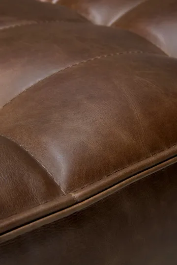 N701 hjørnemodul avrundet 90° - Lær Chestnut - Ethnicraft