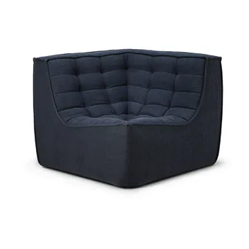 N701 hjørnemodul rett - Graphite (blågrå) - Ethnicraft