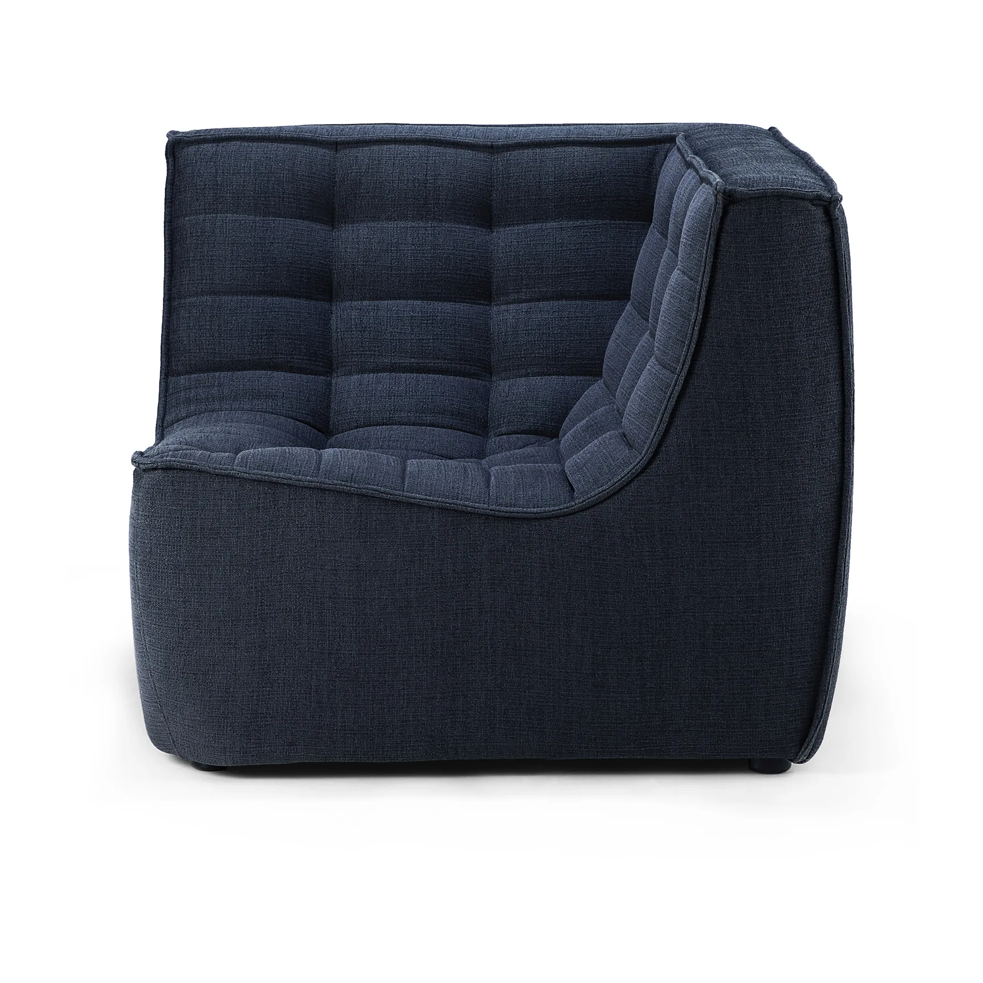 N701 hjørnemodul rett, Graphite (blågrå) Ethnicraft