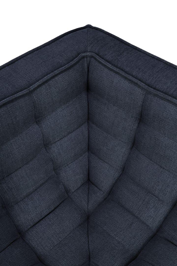 N701 hjørnemodul rett, Graphite (blågrå) Ethnicraft