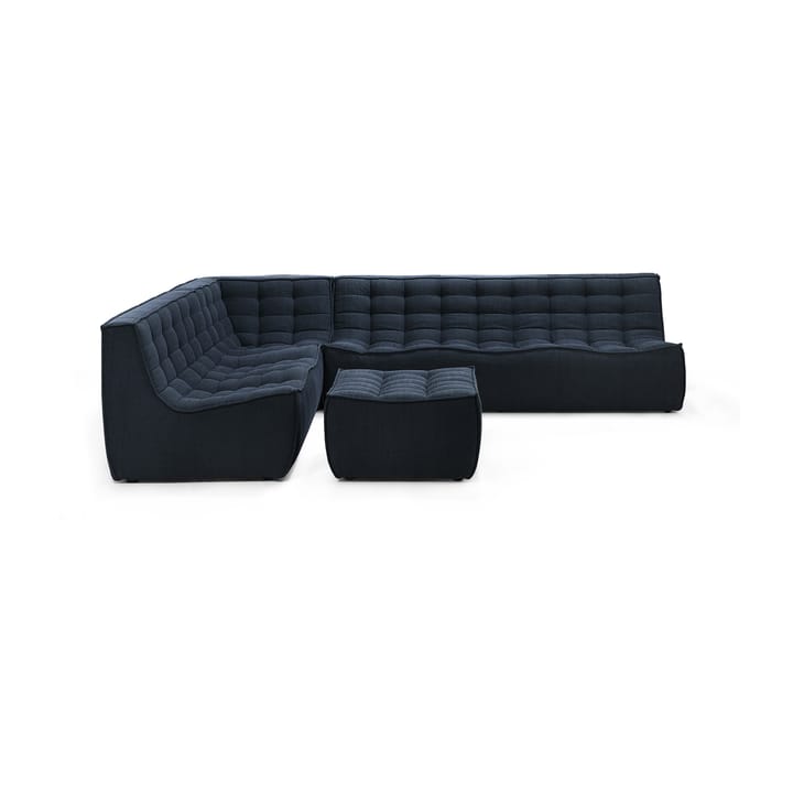 N701 hjørnemodul rett, Graphite (blågrå) Ethnicraft