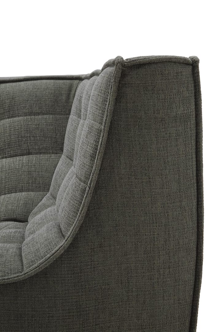 N701 hjørnemodul rett, Moss Eco fabric Ethnicraft