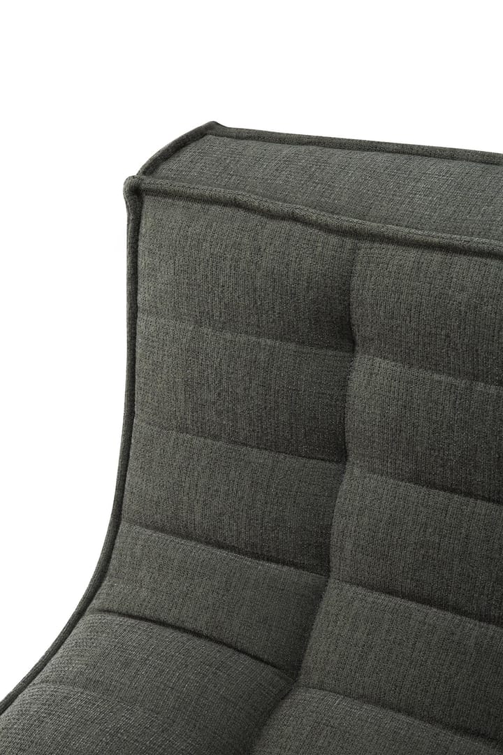 N701 hjørnemodul rett, Moss Eco fabric Ethnicraft