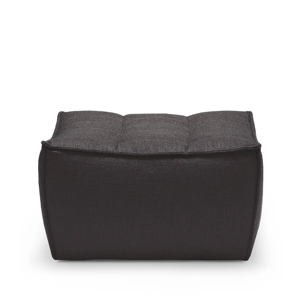 N701 puff 70 x 70 cm, Dark grey Ethnicraft