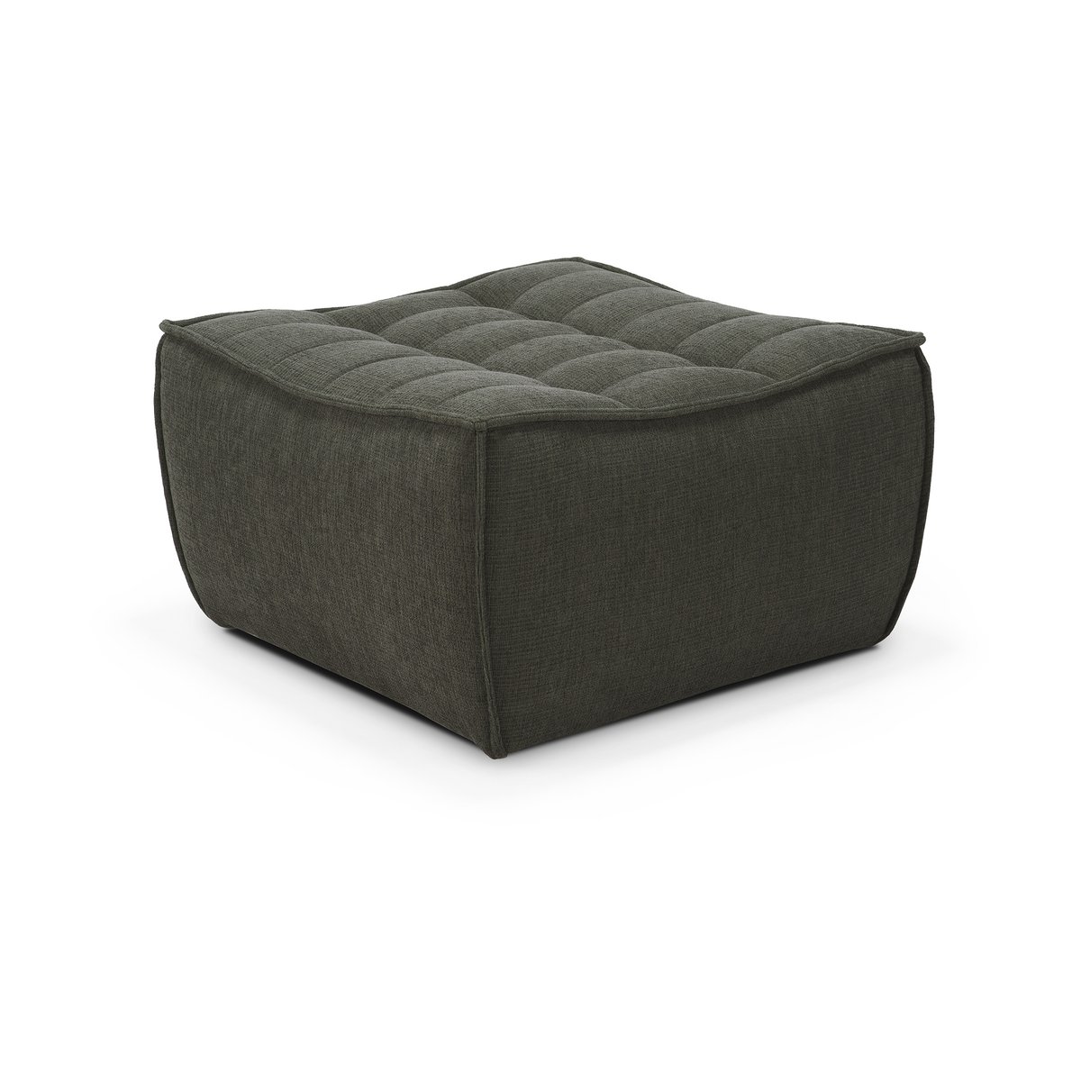 Bilde av Ethnicraft N701 puff 70 x 70 cm Moss Eco fabric