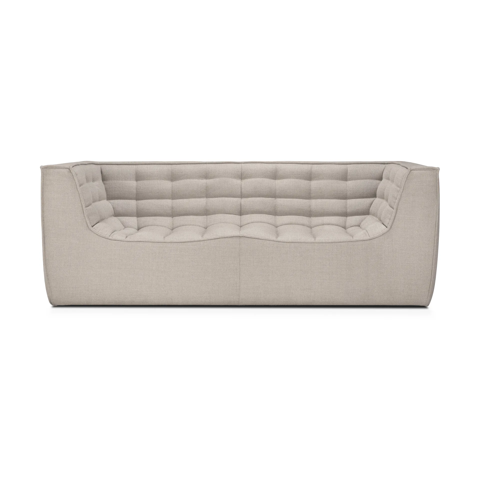 N701 sofa 2-seter, Beige, med armlener Ethnicraft