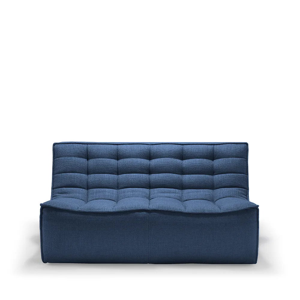 N701 sofa 2-seter, Stoff blue Ethnicraft