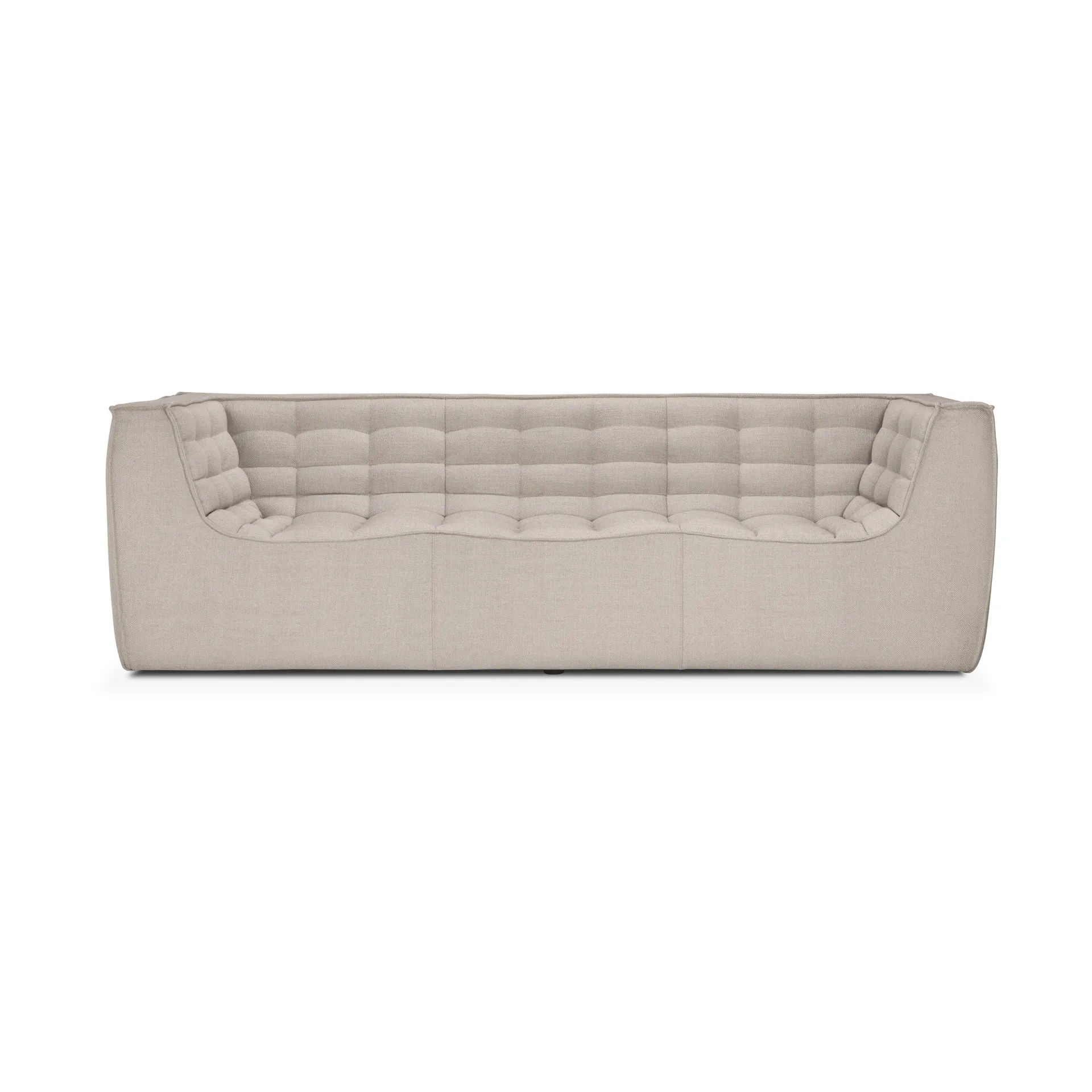 N701 sofa 3-seter, Beige, med armlener Ethnicraft