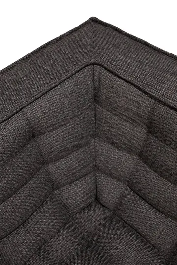 N701 sofa 3-seter - Dark grey, med armlener - Ethnicraft