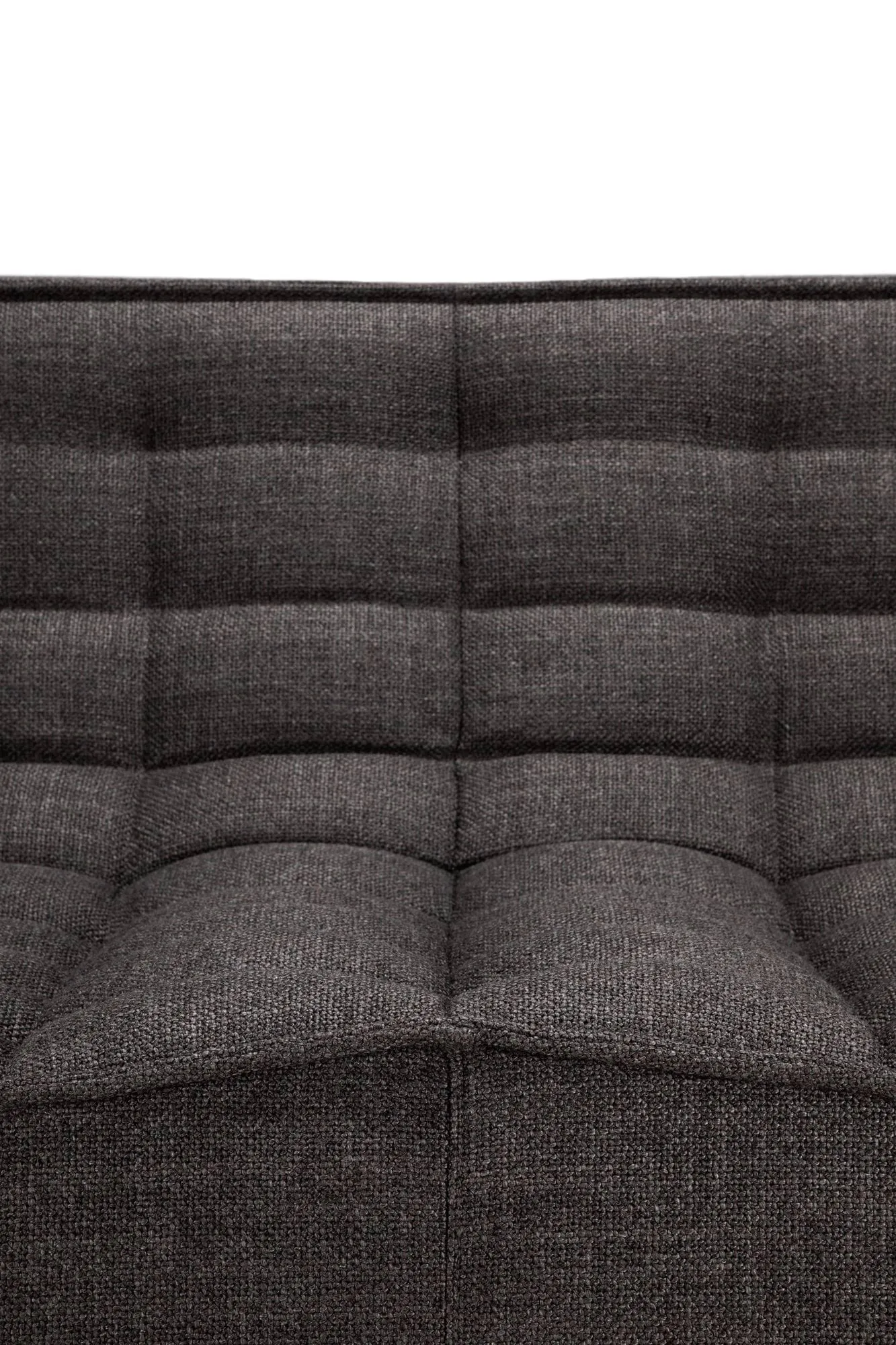 N701 sofa 3-seter, Dark grey, med armlener Ethnicraft