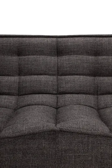 N701 sofa 3-seter - Dark grey, med armlener - Ethnicraft
