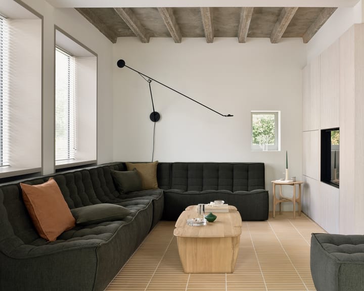 N701 sofa 3-seter, Moss Eco fabric Ethnicraft