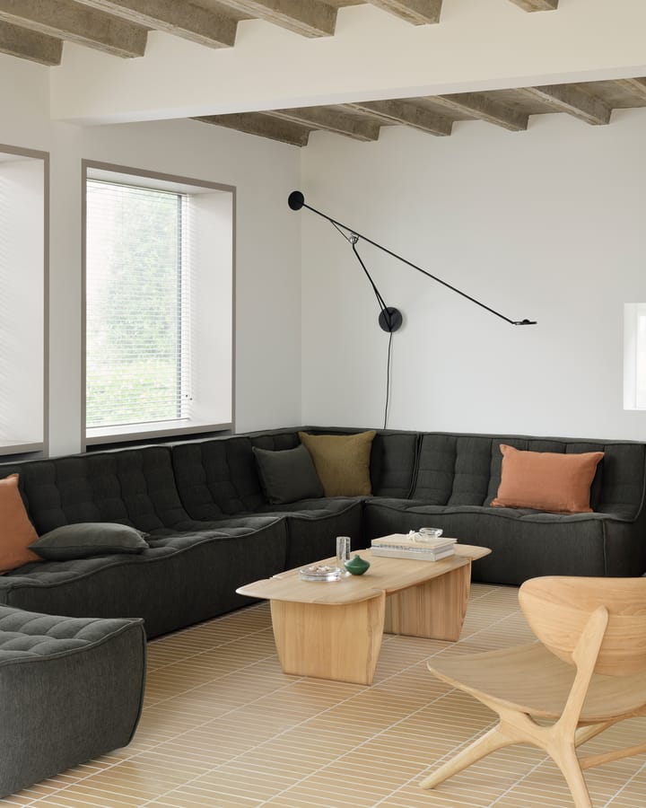 N701 sofa 3-seter, Moss Eco fabric Ethnicraft