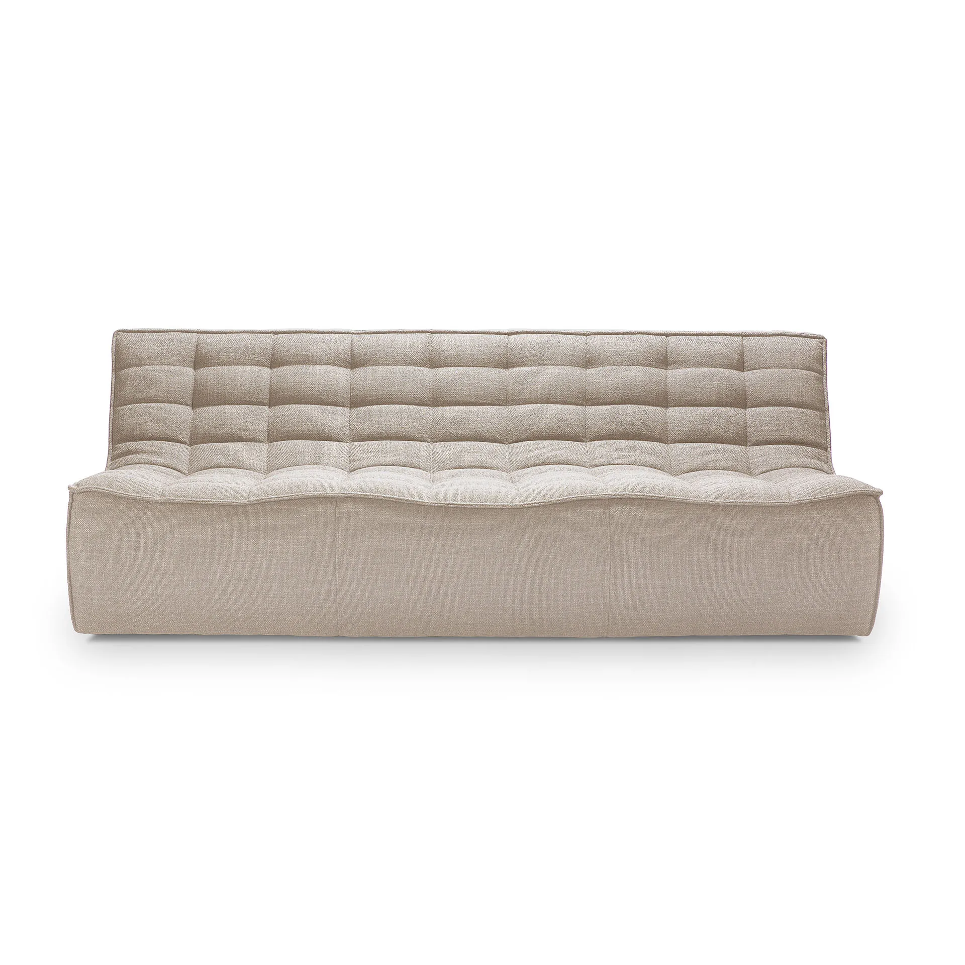 N701 sofa 3-seter, Stoff beige Ethnicraft