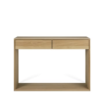 Nordic konsollbord - Lakkert eik to skuffer 120 x 40 cm - Ethnicraft