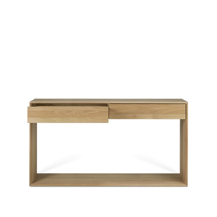 Nordic konsollbord - Lakkert eik to skuffer 160 x 40 cm - Ethnicraft