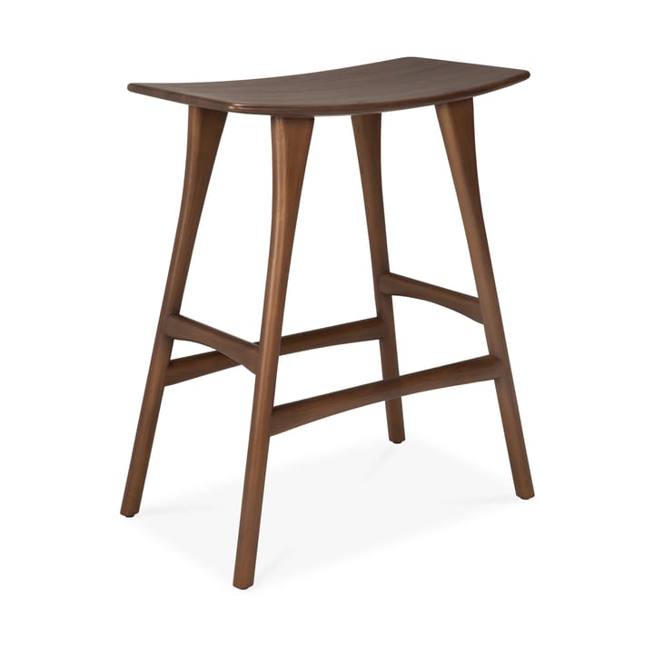 Osso Counter høy krakk 67 cm, Lakkert teak Ethnicraft