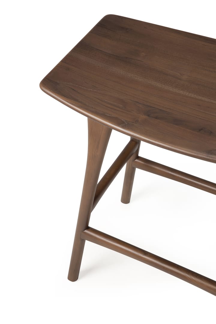 Osso Counter høy krakk 67 cm, Lakkert teak Ethnicraft