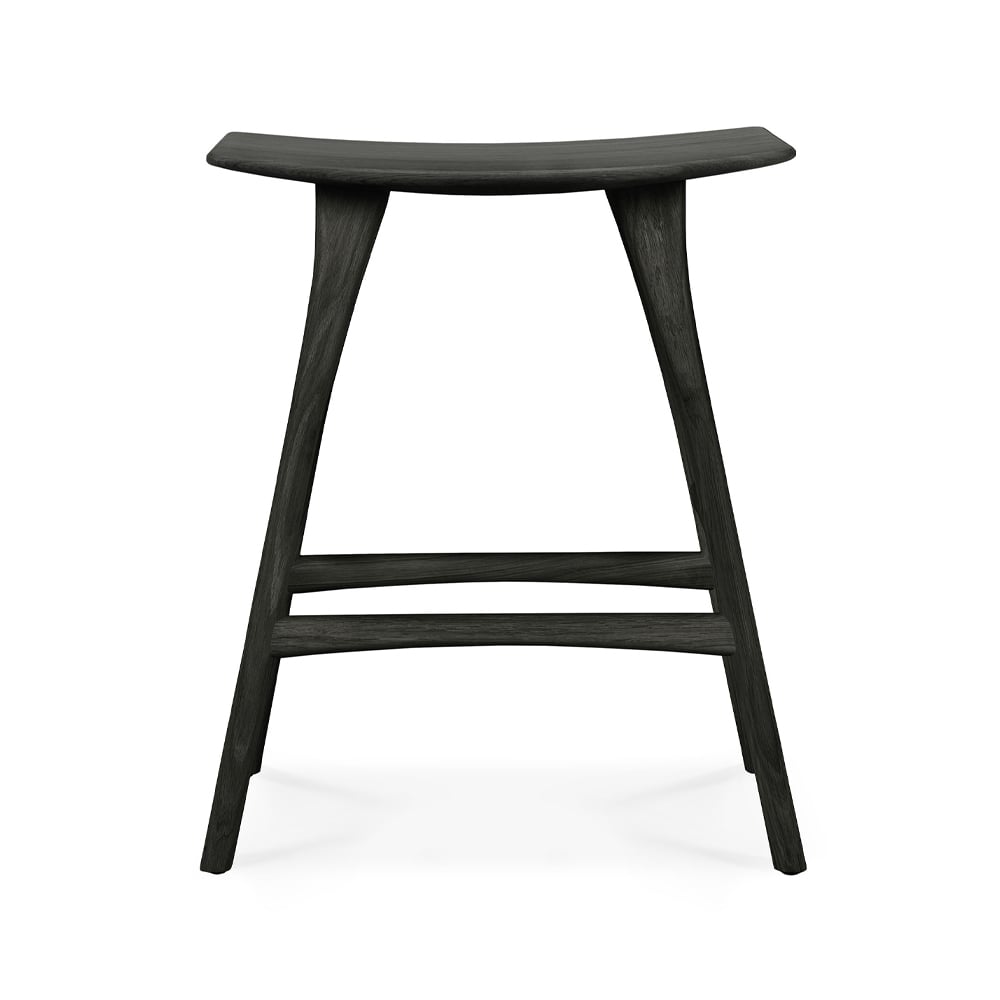 Ethnicraft Osso Counter høy krakk 67 cm Oack black