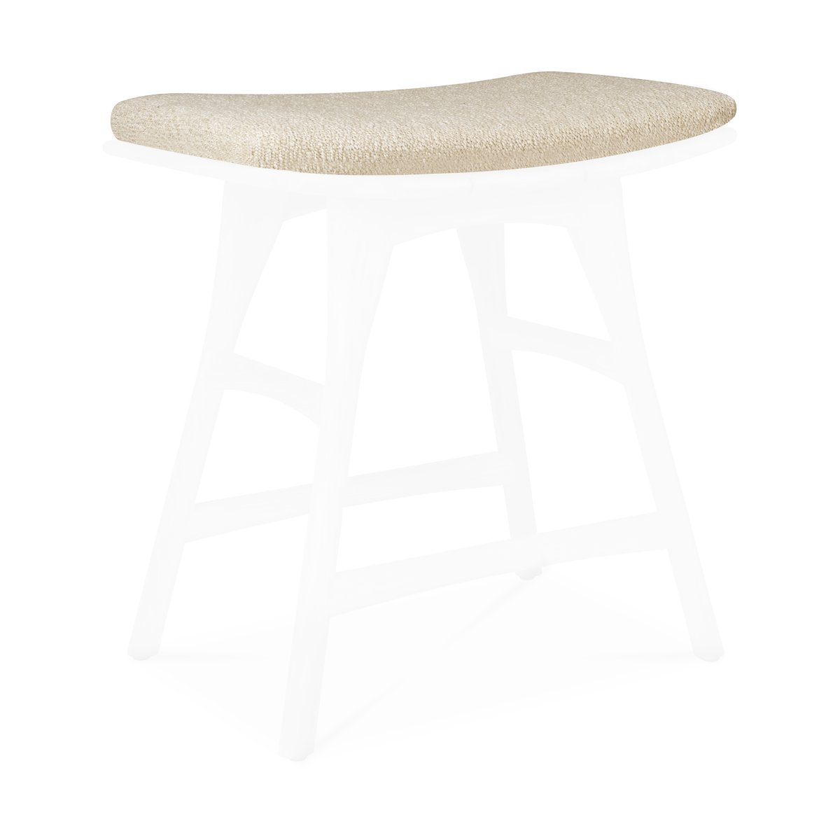 Ethnicraft Osso Outdoor sittepute Natural 50 cm