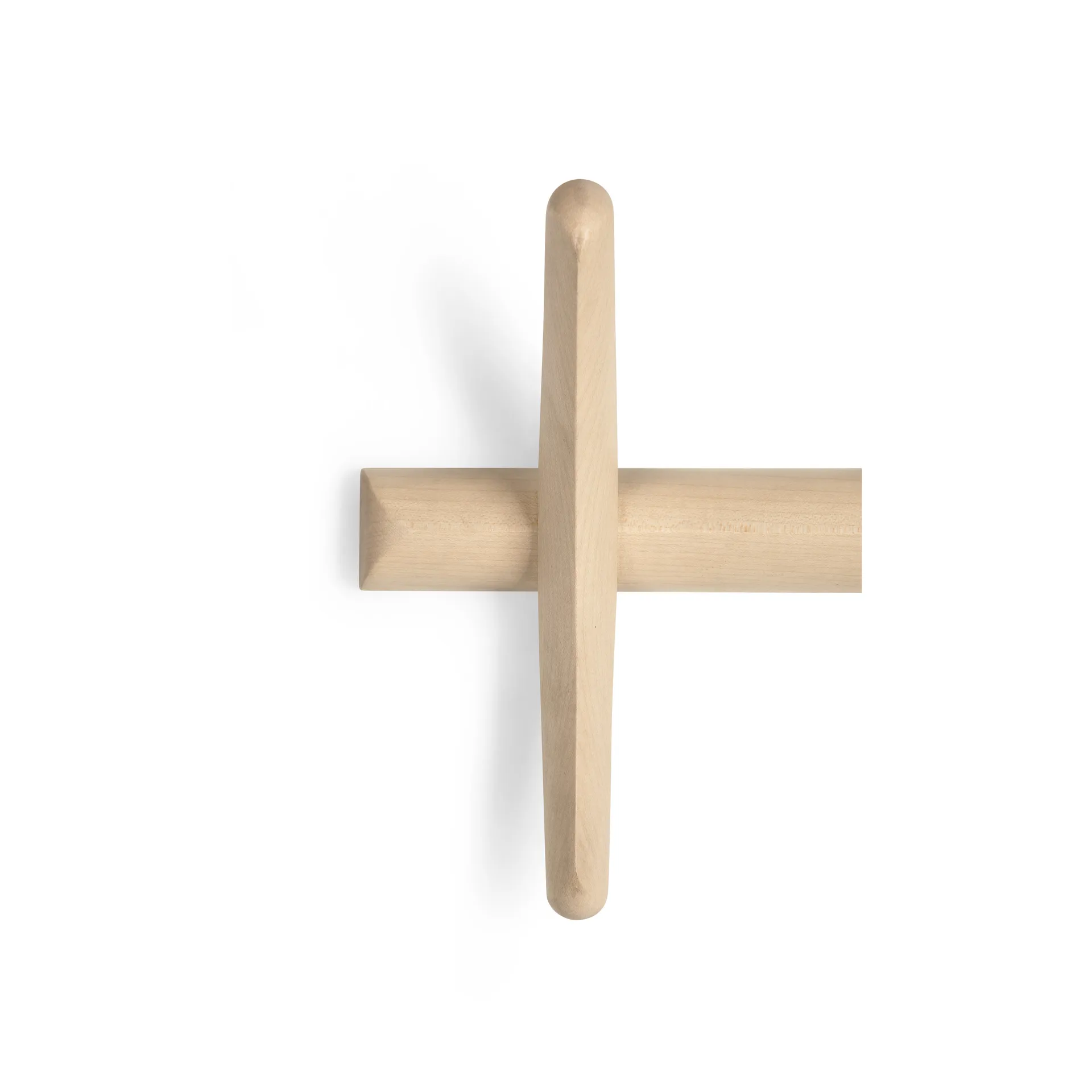 PI knaggrekke vegg, Lakkert platan, 70x21 cm Ethnicraft