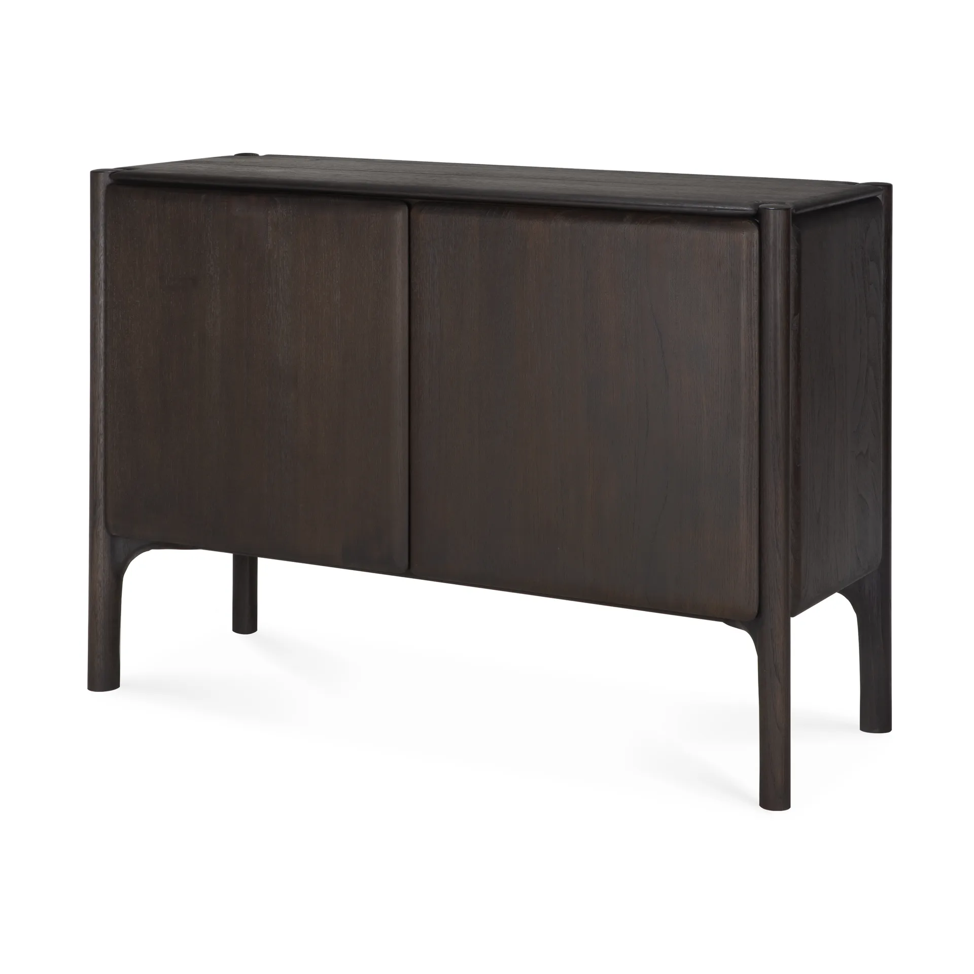 PI Sideboard, Teak dark brown, 2 dører Ethnicraft