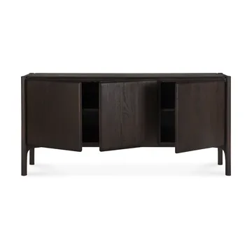 PI Sideboard - Teak dark brown, 3 dører - Ethnicraft
