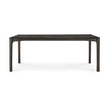 PI Spisebord - Dark brown teak, 200x95 cm - Ethnicraft
