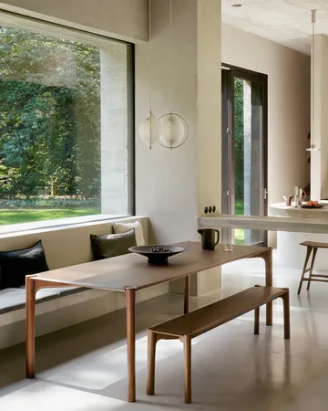 PI Spisebord - Lakkert teak, 240x100 cm - Ethnicraft