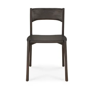 PI stol - Dark brown teak - Ethnicraft