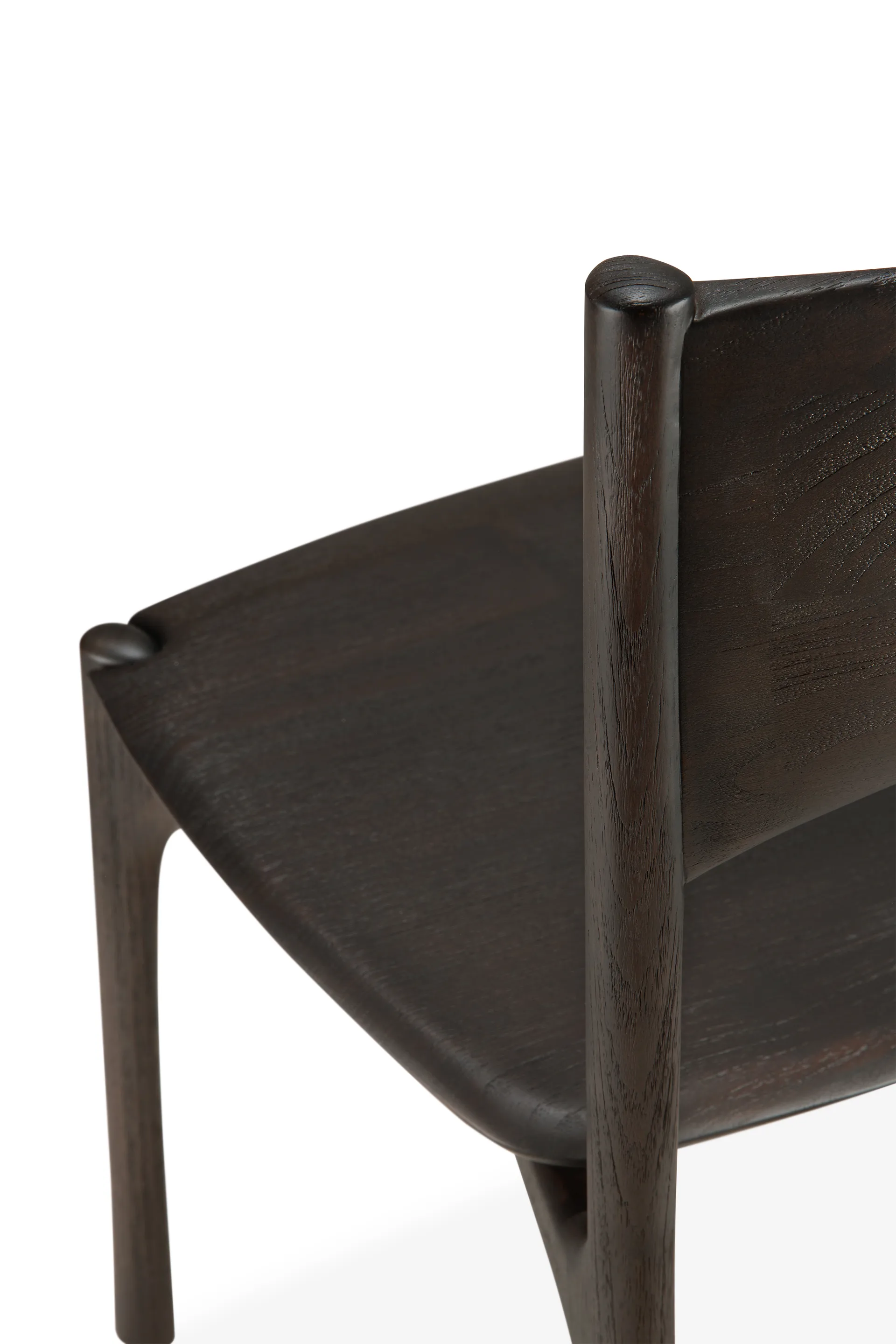 PI stol, Dark brown teak Ethnicraft