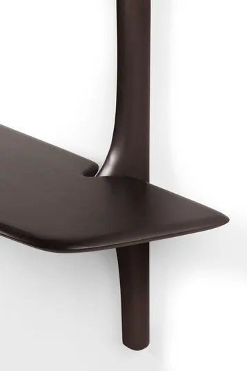 PI veggmontert skrivebord - Dark brown mahogny, 140x48 cm - Ethnicraft