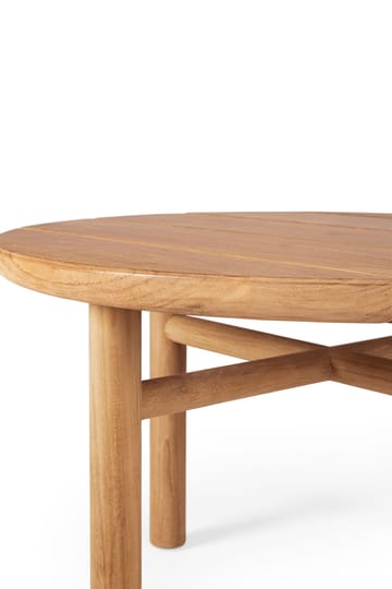Quatro outdoor salongbord teak - Ø 59 cm - Ethnicraft