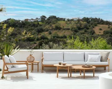 Quatro outdoor salongbord teak - Ø 59 cm - Ethnicraft