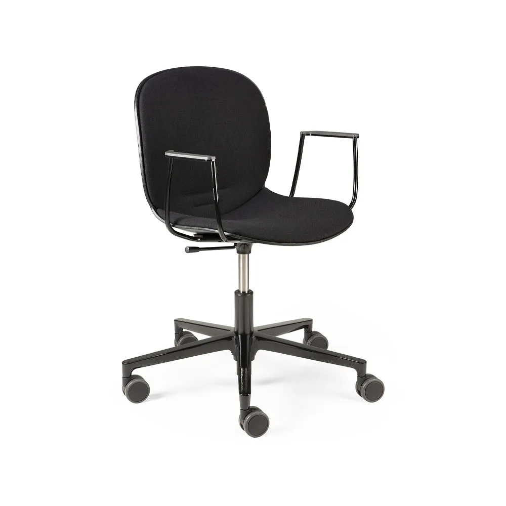RBM Noor kontorstol, Sort med armlene 73 x 67 cm Ethnicraft