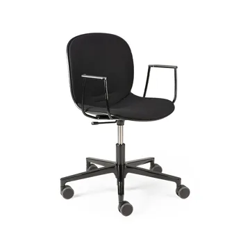 RBM Noor kontorstol - Sort med armlene 73 x 67 cm - Ethnicraft