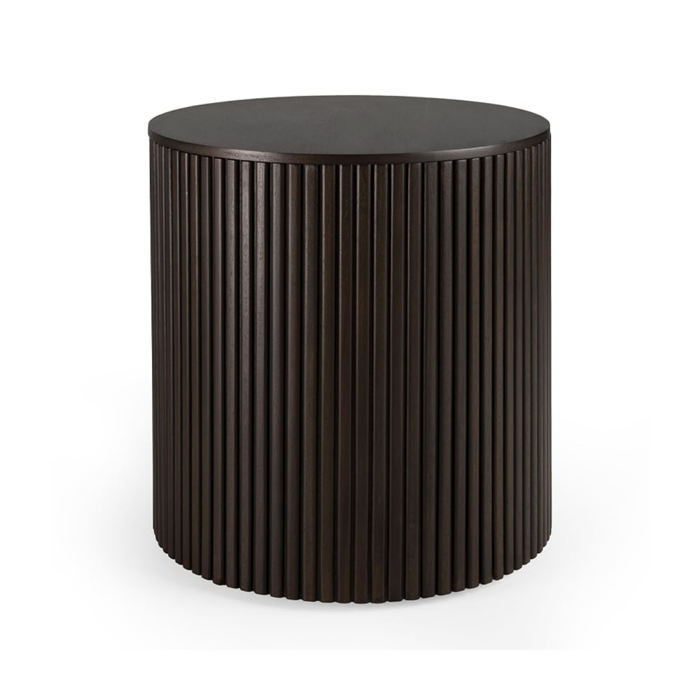 Bilde av Ethnicraft Roller Max sidebord Mahogny dark brown round