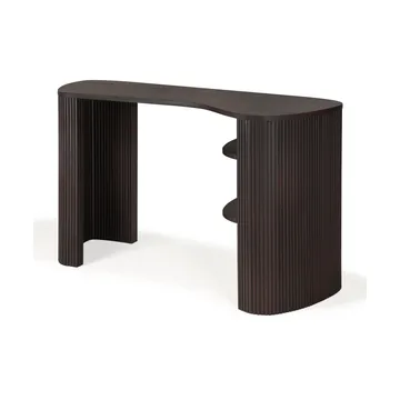 Roller Max skrivebord - Dark brown mahogny - Ethnicraft