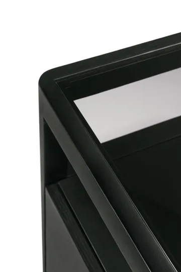 Spindle kommode - Svartlakkert eik, 4 skuffer - Ethnicraft