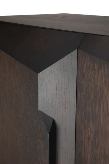 Stairs skap - Brunlakkert eik-2 dører, 100x150 cm - Ethnicraft