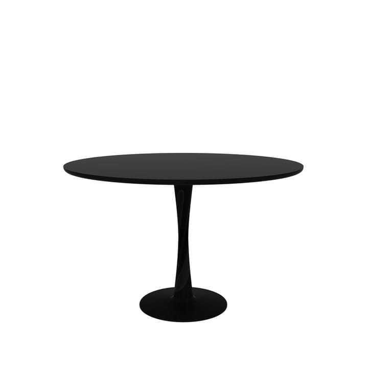 Torsion spisebord rundt svartbeiset eik - Ø 127 cm - Ethnicraft
