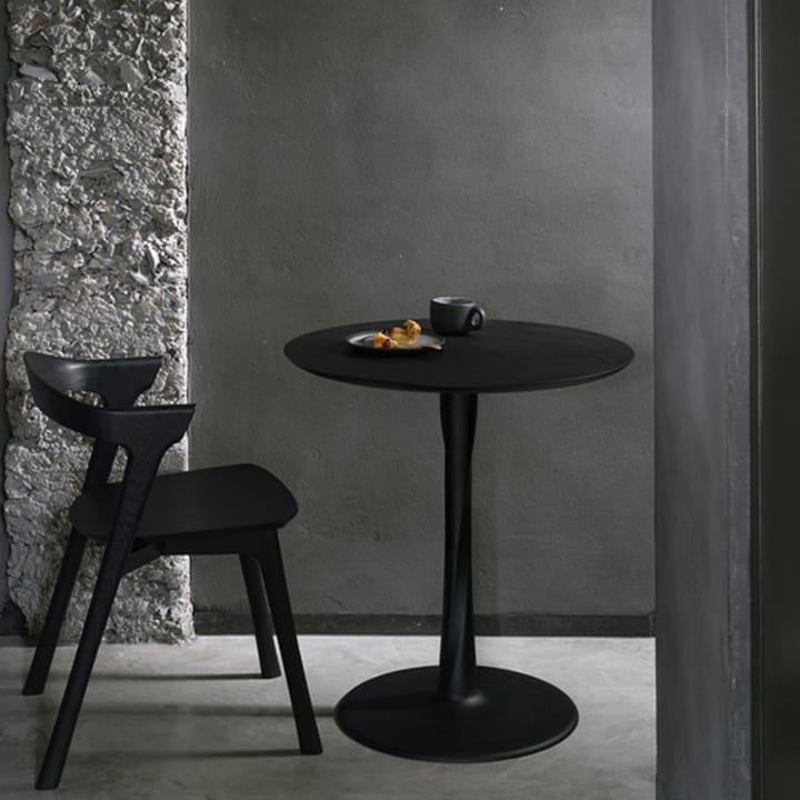Torsion spisebord rundt svartbeiset eik, Ø 90 cm Ethnicraft