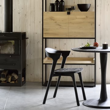 Torsion spisebord rundt svartbeiset eik - Ø 90 cm - Ethnicraft